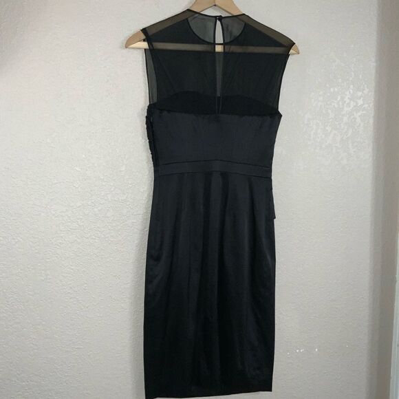 Karen Millen Black Silk Dress size 4 - Picture 13 of 13